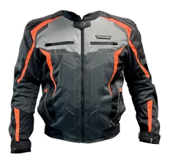 Cortech Speedway Hyper-Flo Air Men's Jacket -Motorcycle Equipment Shop DMG cortech hyperflo grayorange 69699.1696449439