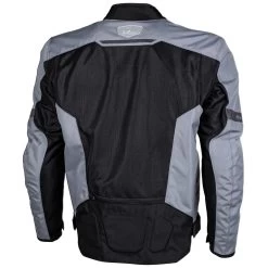Tourmaster Draft Air Jacket -Motorcycle Equipment Shop TourMaster DRAFT Air Jacket Gray Black rear1608612185 32643 07269.1691444223