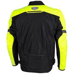 Tourmaster Draft Air Jacket -Motorcycle Equipment Shop TourMaster DRAFT Air Jacket yellow Black rear1608612183 41896 30922.1691444222