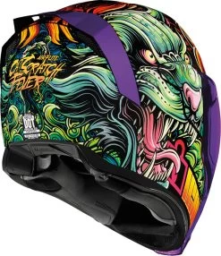 ICON Airflite™ Cat Scratch Fever Helmet -Motorcycle Equipment Shop airflite cat scratch fever helmet 9 04231.1688159219