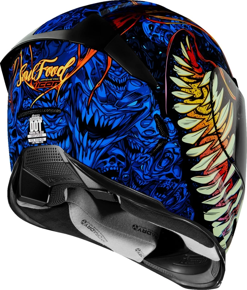 ICON Airframe Pro™ Soul Food Helmet 3 ICON Airframe Pro™ Soul Food Helmet - Image 3