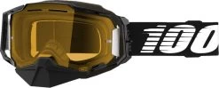 100% Armega Snow Goggles Yellow Lens