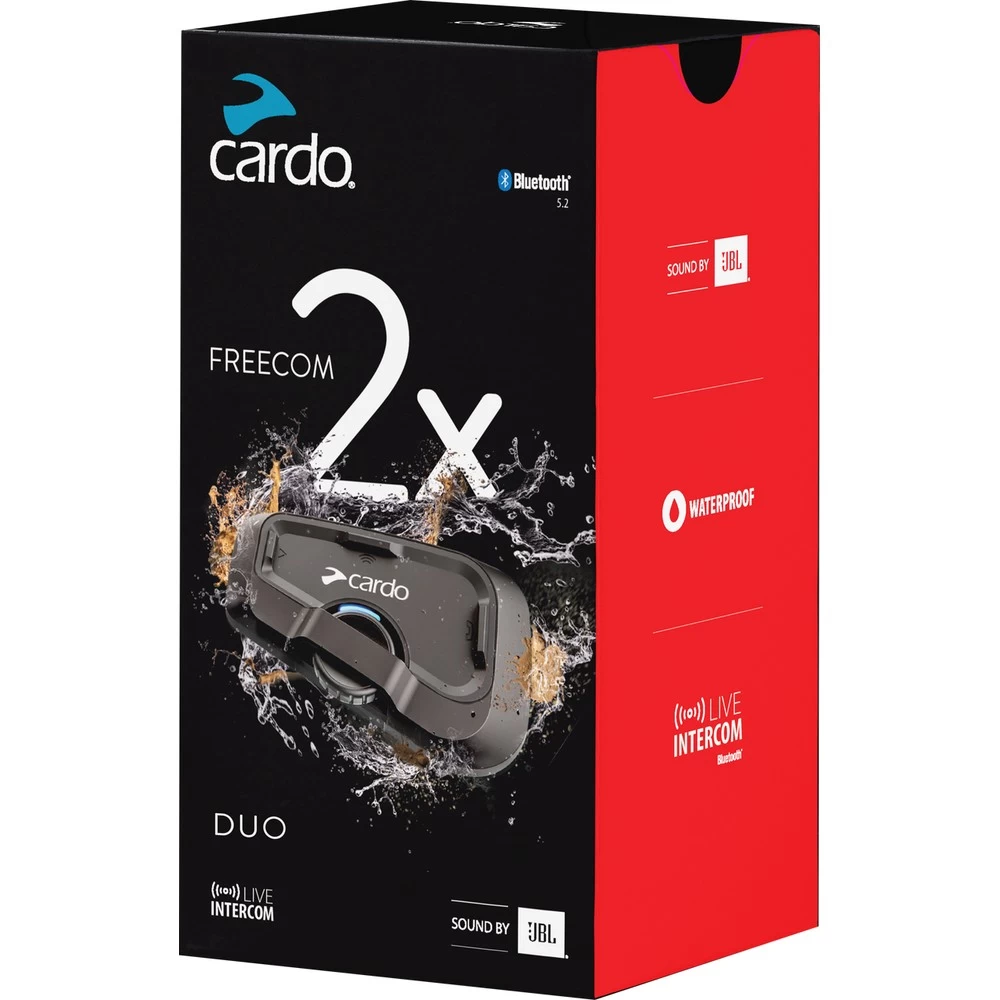 CARDO Freecom 2X Bluetooth Headset 2 CARDO Freecom 2X Bluetooth Headset - Image 2