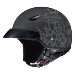 HJC CL-21M Skull And Thorns Half Helmet