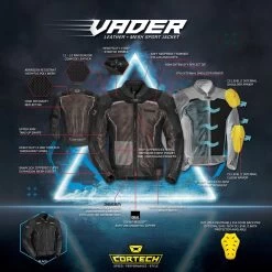 Cortech Vader Jacket -Motorcycle Equipment Shop cortech vader jacket 6 34993.1691431058
