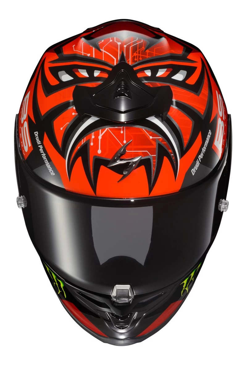 Scorpion EXO-R1 Air Full Face Helmet Quartararo Monster 11 Scorpion EXO-R1 Air Full Face Helmet Quartararo Monster - Image 11