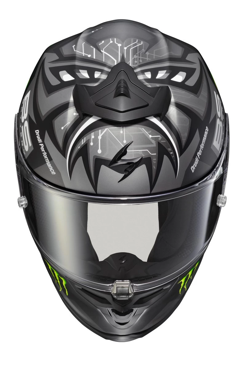 Scorpion EXO-R1 Air Full Face Helmet Quartararo Monster 13 Scorpion EXO-R1 Air Full Face Helmet Quartararo Monster - Image 13