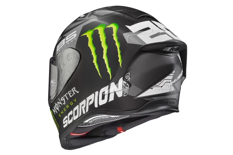 Scorpion EXO-R1 Air Full Face Helmet Quartararo Monster 17 Scorpion EXO-R1 Air Full Face Helmet Quartararo Monster - Image 17