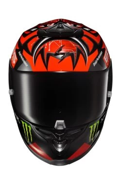 Scorpion EXO-R1 Air Full Face Helmet Quartararo Monster 22 Scorpion EXO-R1 Air Full Face Helmet Quartararo Monster -Motorcycle Equipment Shop exor1 air full face helmet quartararo monster 3 54774.1688165755