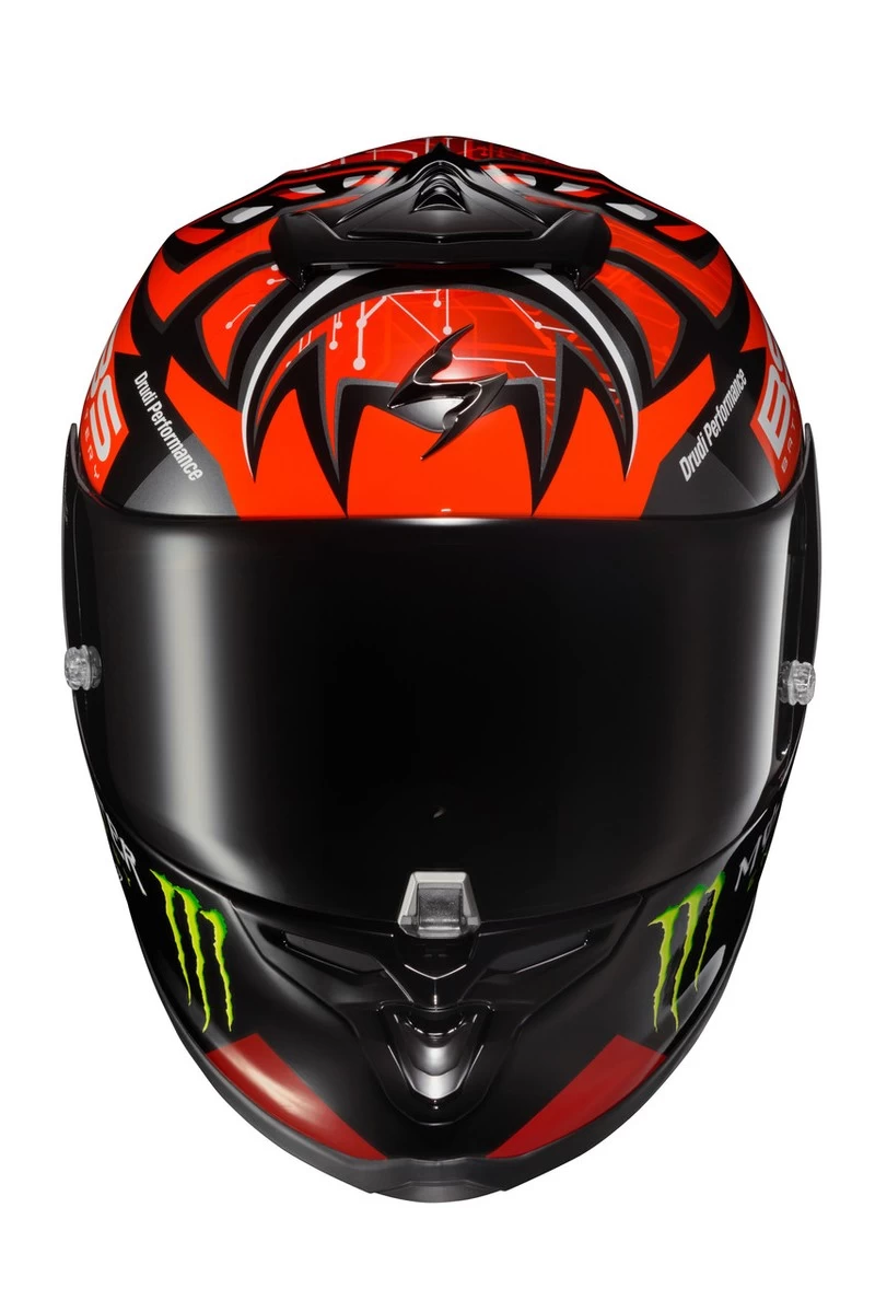 Scorpion EXO-R1 Air Full Face Helmet Quartararo Monster 4 Scorpion EXO-R1 Air Full Face Helmet Quartararo Monster - Image 4