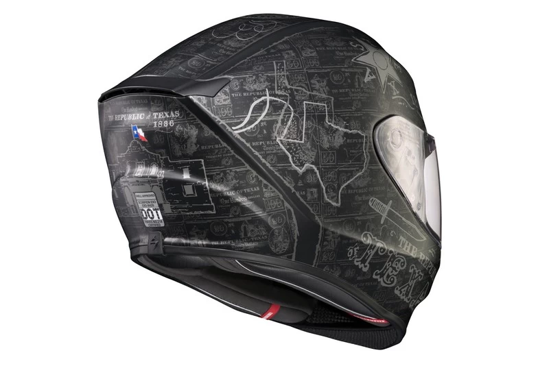 Scorpion EXO-R420 Full-Face Helmet Lone Star 4 Scorpion EXO-R420 Full-Face Helmet Lone Star - Image 4