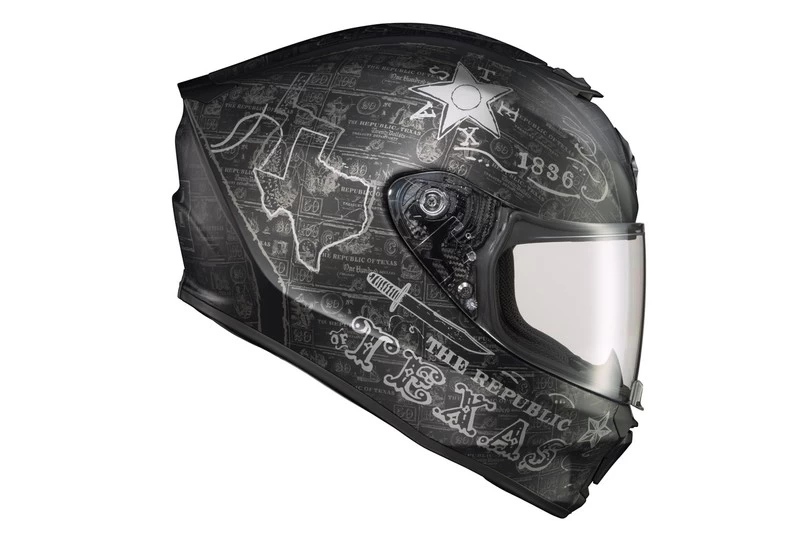 Scorpion EXO-R420 Full-Face Helmet Lone Star 5 Scorpion EXO-R420 Full-Face Helmet Lone Star - Image 5