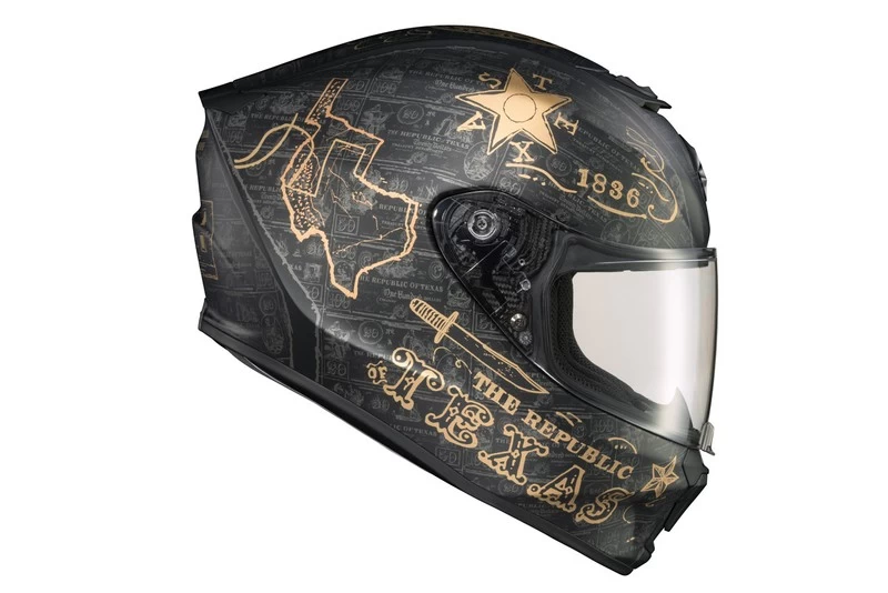 Scorpion EXO-R420 Full-Face Helmet Lone Star 8 Scorpion EXO-R420 Full-Face Helmet Lone Star - Image 8