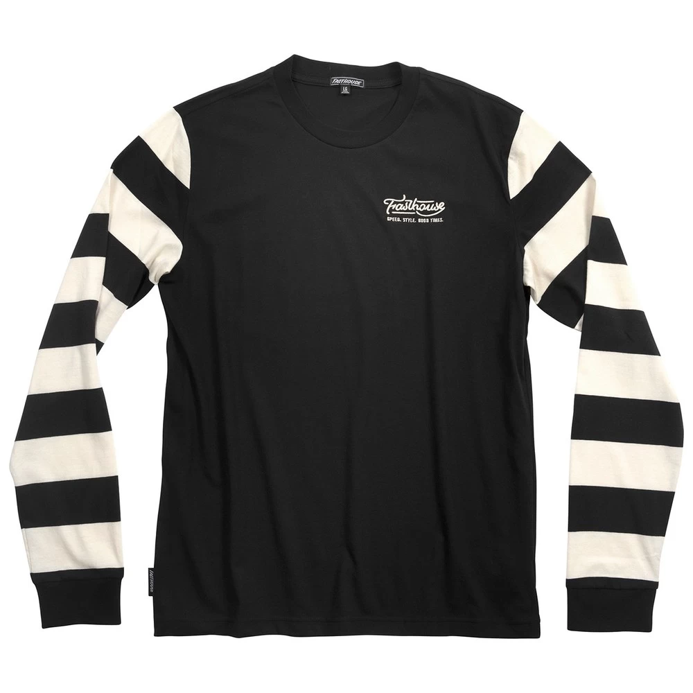 Fasthouse Jailbreak Stripe Long Sleeve Tee 1 Fasthouse Jailbreak Stripe Long Sleeve Tee