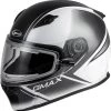 GMAX FF-49S Hail Snow Helmet W/Electric Shield
