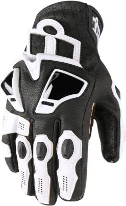 ICON Hypersport Short Gloves -Motorcycle Equipment Shop hypersport short gloves 2 82705.1688163092