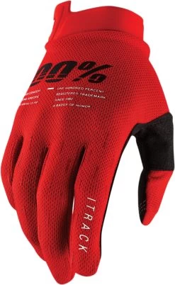 100% ITrack Gloves -Motorcycle Equipment Shop itrack gloves 4 82833.1688163682