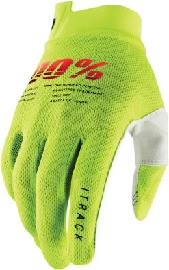 100% ITrack Gloves -Motorcycle Equipment Shop itrack gloves 5 79185.1688163683