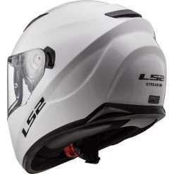 LS2 SOLID GLOSS WHITE - Stream EVO -Motorcycle Equipment Shop ls2 solid gloss white stream evo 2 50425.1692307639