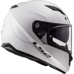 LS2 SOLID GLOSS WHITE - Stream EVO -Motorcycle Equipment Shop ls2 solid gloss white stream evo 4 49505.1692307640