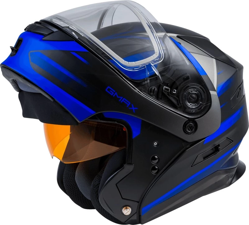 GMAX MD-01S Modular Snow Helmet Descendant Dual Shield 19 GMAX MD-01S Modular Snow Helmet Descendant Dual Shield - Image 19