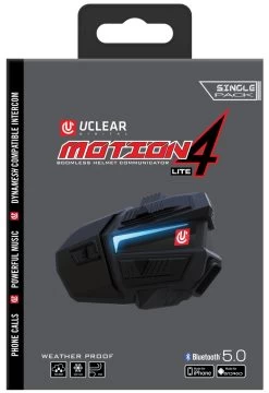 UCLEAR Motion 4 Lite Bluetooth5 Communicator -Motorcycle Equipment Shop motion 4 lite bluetooth5 communicator 2 70851.1688166584