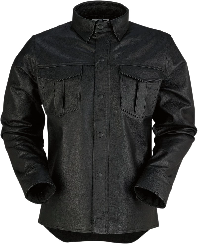 Z1R Motz Leather Shirt 1 Z1R Motz Leather Shirt