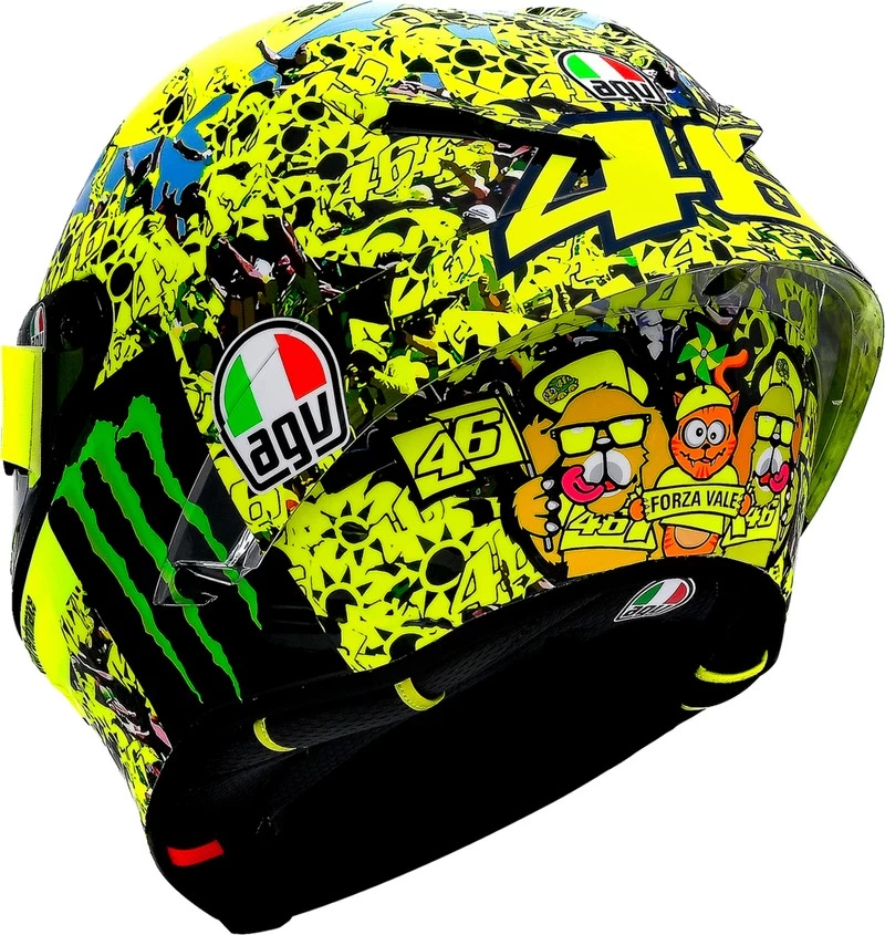 AGV Pista GP RR Limited Edition Rossi Misano 2 2021 Helmet - Image 4
