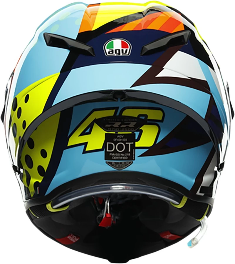 AGV Pista GP RR Limited Edition Rossi Winter Test 2020 Helmet - Image 2