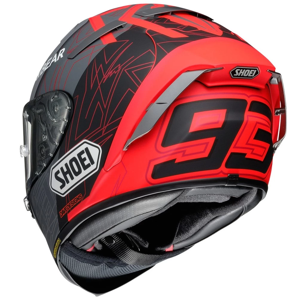 Shoei X-Fourteen Marquez Black Concept 2 3 Shoei X-Fourteen Marquez Black Concept 2 - Image 3