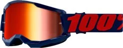 100% Strata 2 Goggles Mirrored Lens -Motorcycle Equipment Shop strata 2 goggles mirrored lens 7 96649.1688171633
