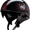 Z1R Vagrant Red Catrina Helmet